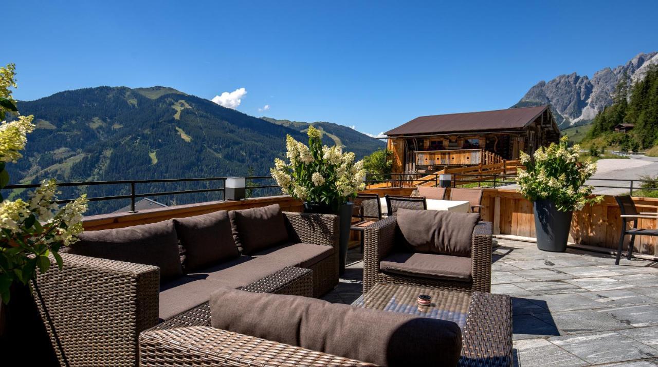 Das Gruenholz Aparthotel Mühlbach am Hochkönig Buitenkant foto