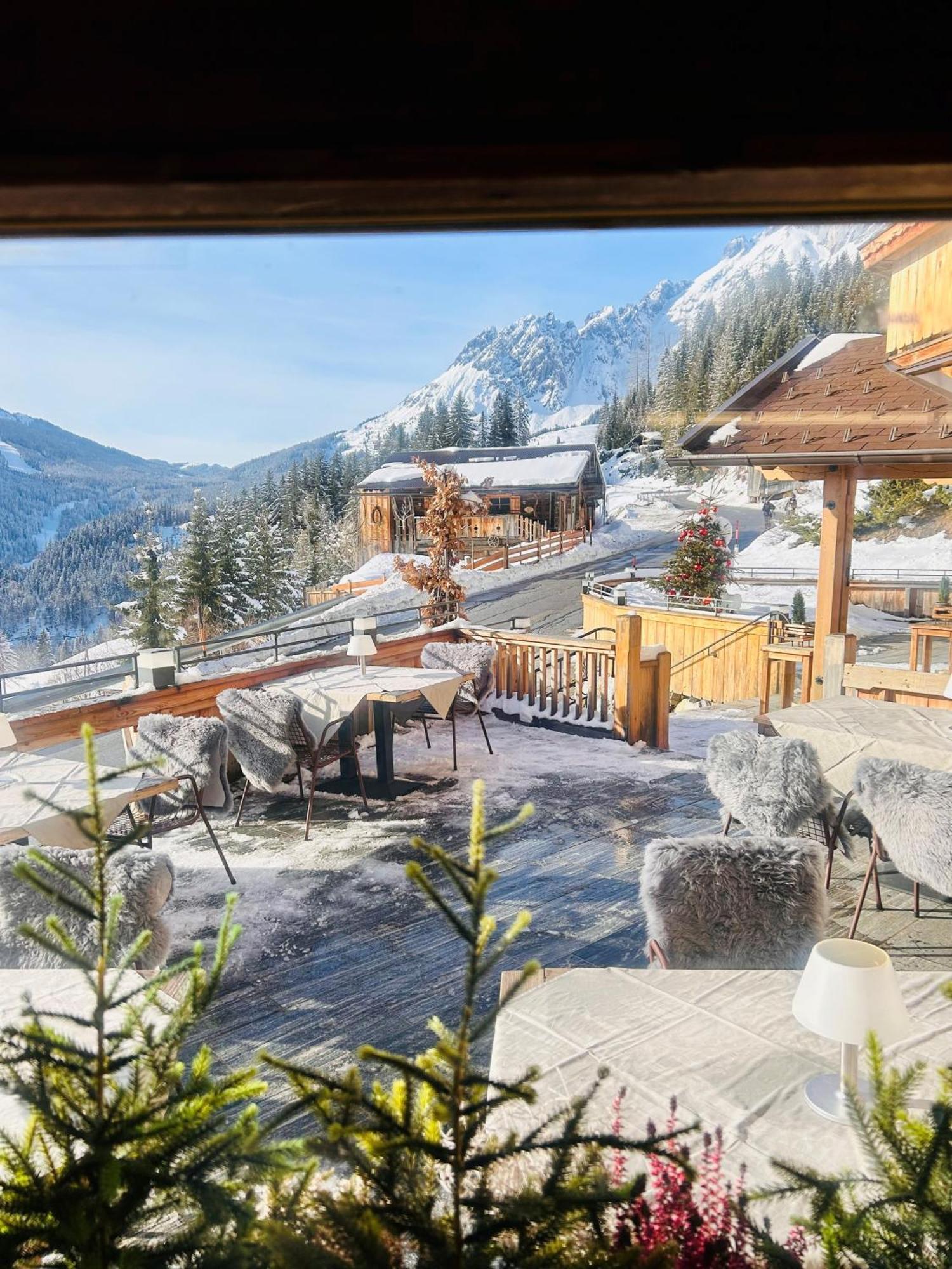Das Gruenholz Aparthotel Mühlbach am Hochkönig Buitenkant foto